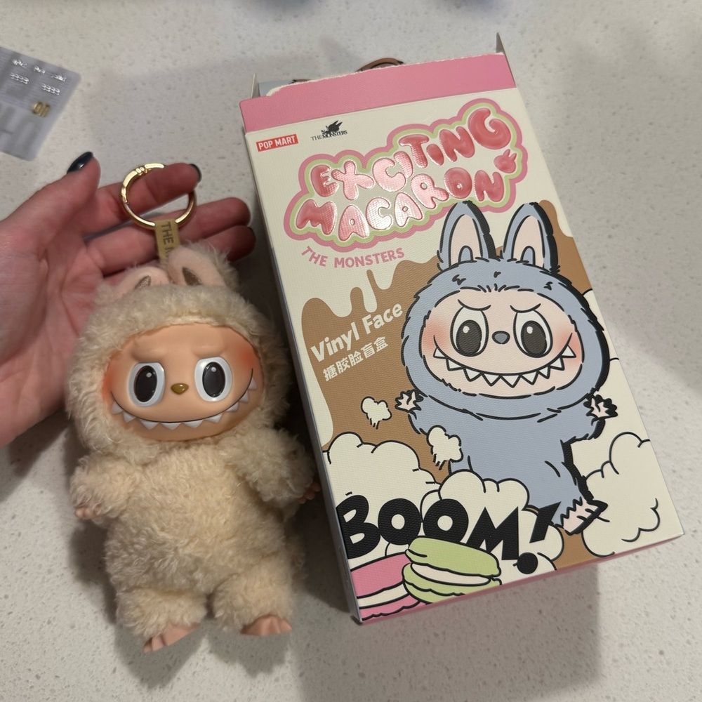 Soymilk Labubu Pop Mart Macaron